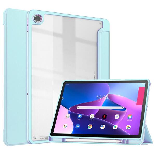 Чохол-книжка BeCover Soft Edge для Lenovo Tab M10 Plus TB-125F (3rd Gen)/K10 Pro TB-226 10.61 Light Blue (708370)