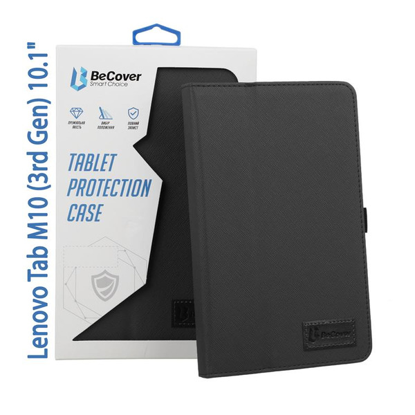 Чехол-книжка BeCover Slimbook для Lenovo Tab M10 TB-328F (3rd Gen) 10.1" Black (708339)