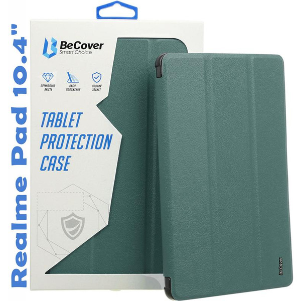 Чохол-книжка BeCover Smart для Realme Pad 10.4 Dark Green (708266)