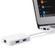 Сетевой адаптер Edimax EU-4308 USB-C (1xGE, 3xUSB 3.0)
