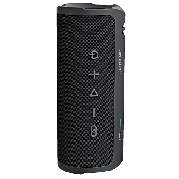 Портативна колонка Hator Aria Wireless Phantom Black (HTA-201)