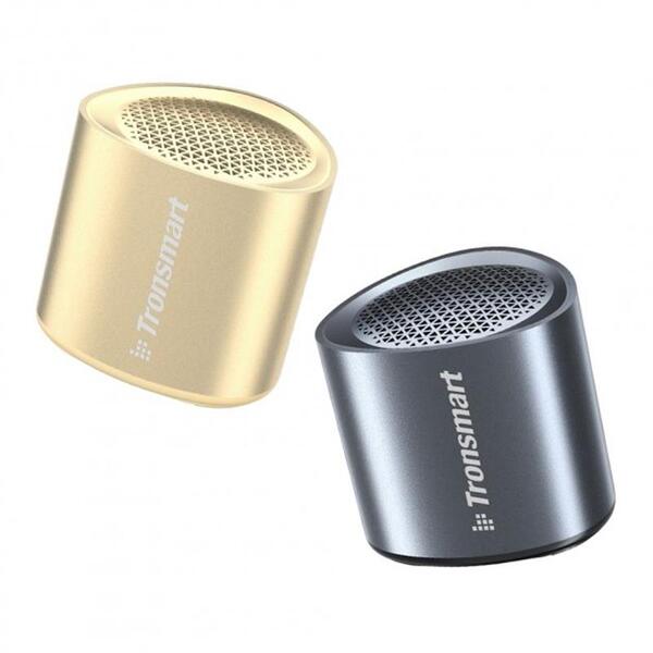 Портативна колонка Tronsmart Nimo Mini Speaker Polar Black + Nimo Mini Speaker Gold (994703)