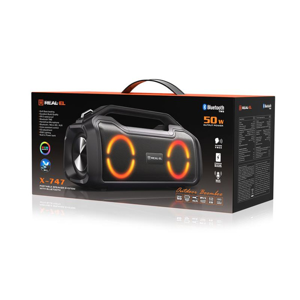 Акустическая система REAL-EL X-747 Black