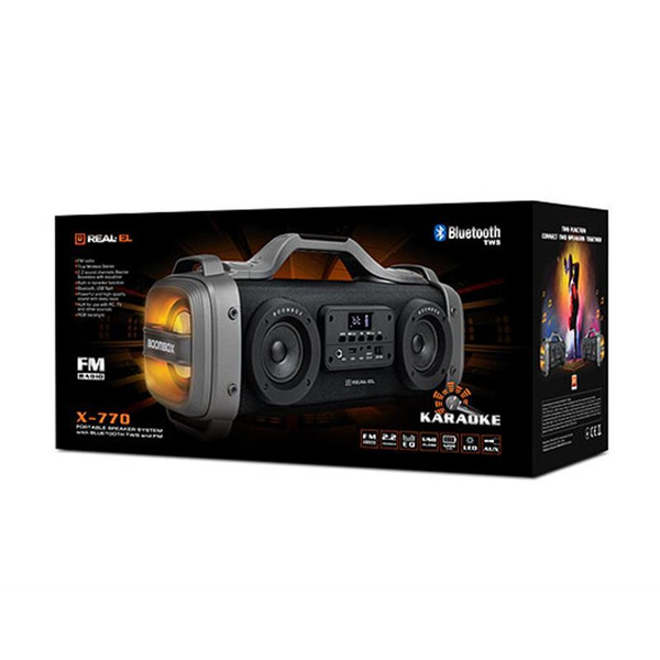 Акустична система REAL-EL X-770 Black