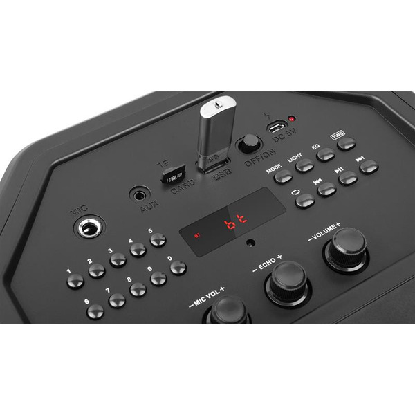 Портативна колонка REAL-EL X-777 Black (EL121600019)