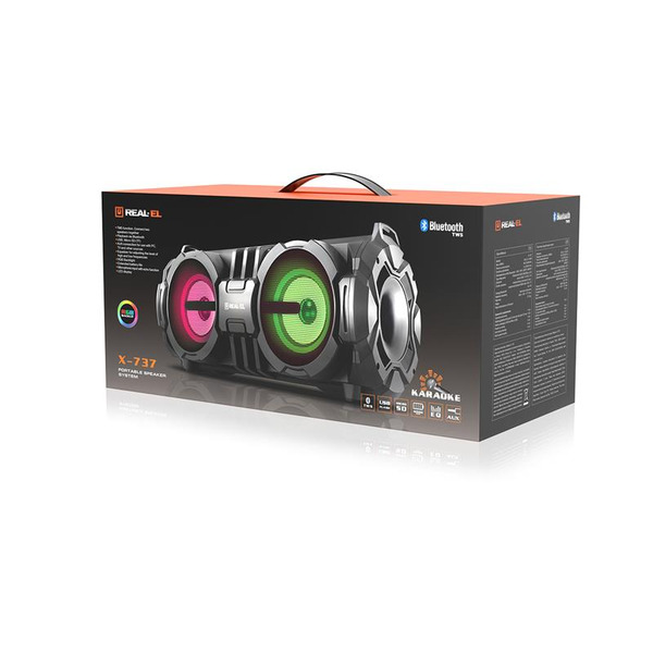 Акустическая система REAL-EL X-737 Black
