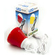 USB-светильник с LED-лампочкой Dengos, шнур ~1м, 5V, 5W, Red (LED-BULB-5V5W-RED)