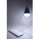 USB-світильник з LED-лампочкою Dengos, шнур ~1м, 5V, 5W, Blue (LED-BULB-5V5W-BLUE)