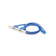 Планка розширення Cablexpert USB - 10-pin (F/M), 0.44 м, синій (CC-USB3-RECEPTACLE)