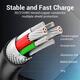Кабель Vention USB Type-C - USB Type-C (M/M) TPE Round PD 60W, 3A, 0.5 м, Black (COSBD)