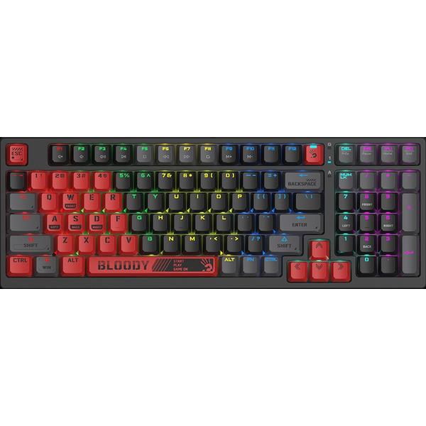 Клавиатура A4Tech Bloody S98 RGB BLMS Red Switch USB Sports Red