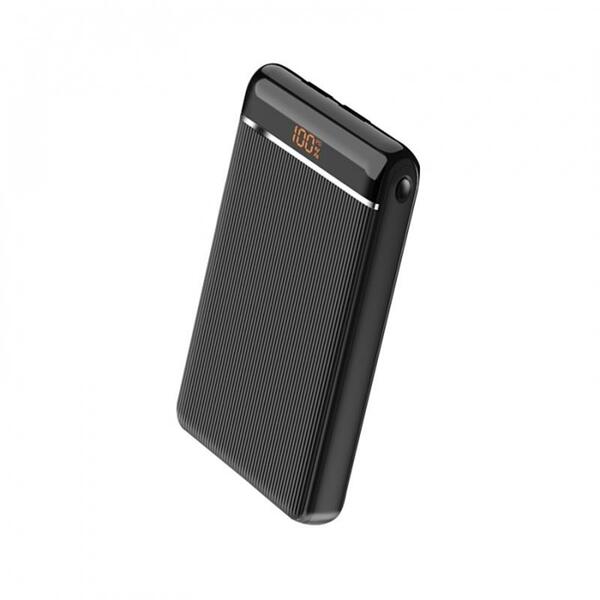 Зовнішній акумулятор (Power Bank) SkyDolphin SP28 PD+QC3.0 10000mAh Black (PB-000090)