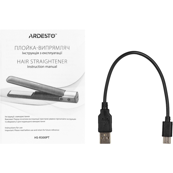 Щипці-випрямляч Ardesto HS-R300PT