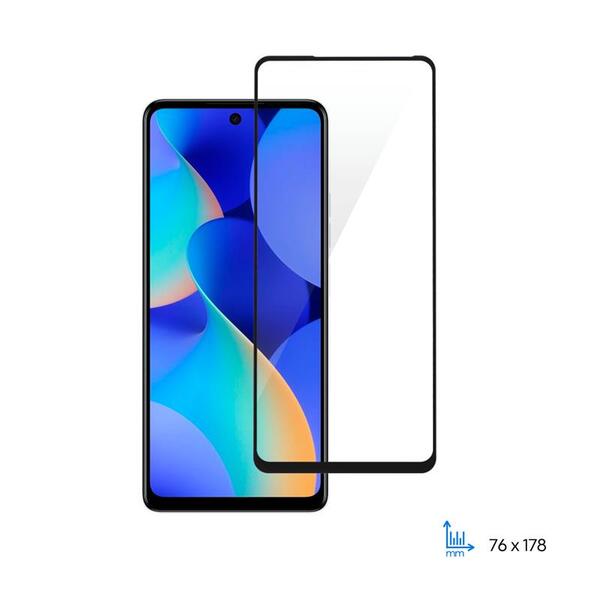 Захисне скло 2E для TECNO Spark 10 Pro (KI7), 2.5D FCFG, black border (2E-TC-SP10P-SMFCFG-BB)