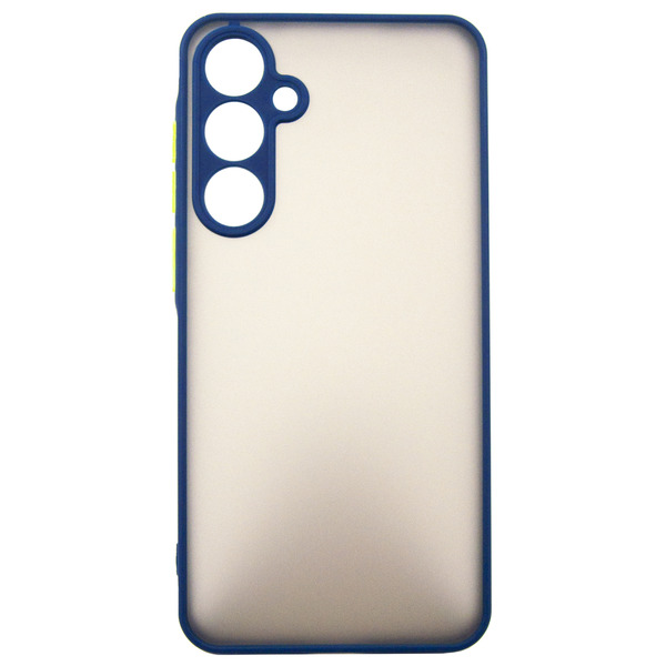 Чeхол-накладка Dengos для Samsung Galaxy A55 SM-A556 Blue (DG-KM-93) + защитное стекло