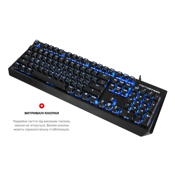 Клавиатура Motospeed CK95 Outemu Blue Black (mtck95mb)
