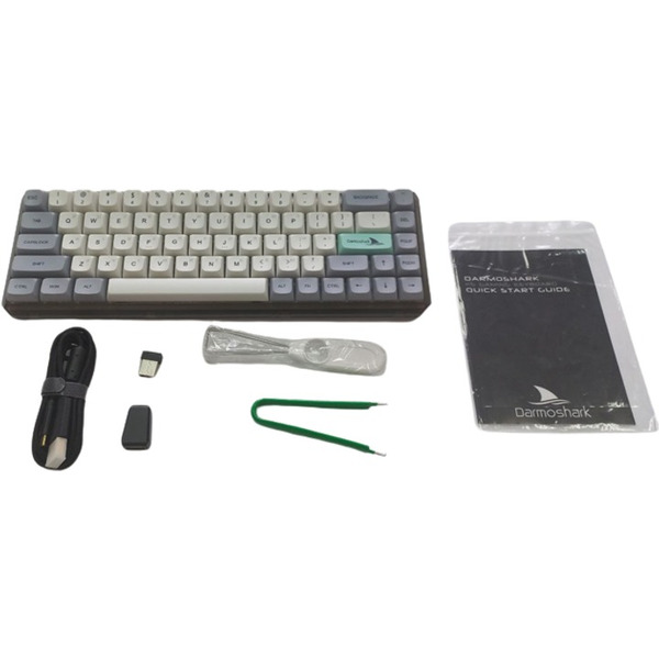 Клавіатура Motospeed Darmoshark K5 Gateron Yellow Pro Light Gray dmk5lgypro