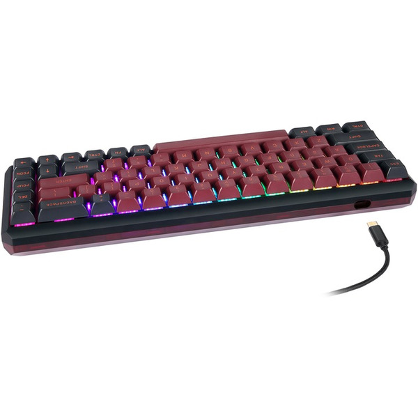 Клавіатура Motospeed Darmoshark K5 Gateron Red Red-Black dmk5rbgr