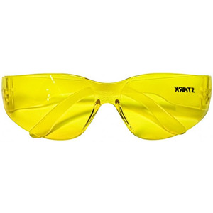 Очки защитные Stark SG-01Y желтые, линза из поликарбоната (515000002)