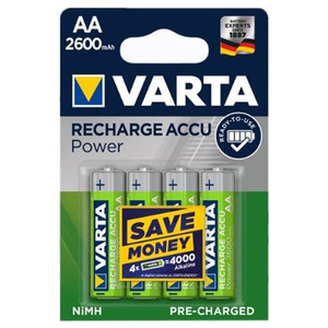 Акумулятор Varta Rechargeable Accu Endless AA/HR06 Ni-MH 2600 mAh BL 4шт