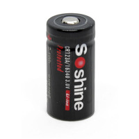 Аккумулятор Soshine Protected CR123A/16340 3.0V 700mAh 1шт