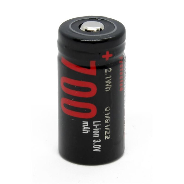 Акумулятор Soshine Protected CR123A/16340 3.0V 700mAh 1шт