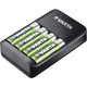 Зарядное устройство Varta Value USB Quattro Charger+4xAA 2100mAh (57652)