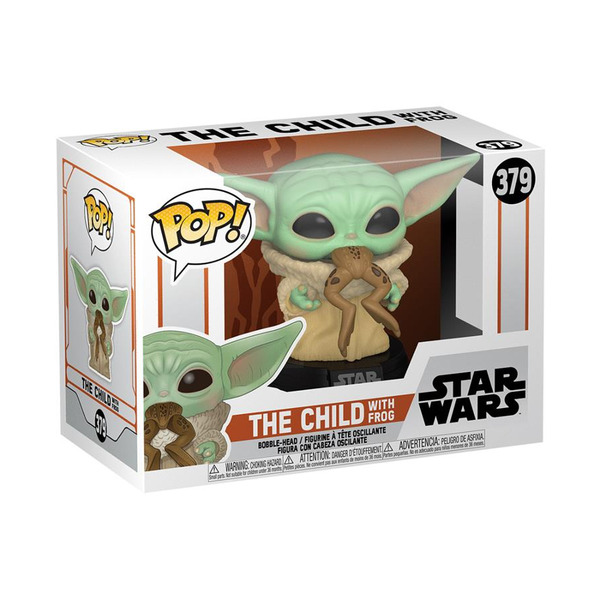 Фигурка Funko POP Star Wars: Mandalorian - The Child w/frog