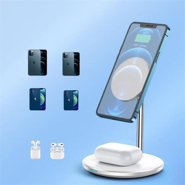 Беспроводное зарядное устройство Choetech 2 in 1 (iPhone+Airpods) for Apple (T581-F)