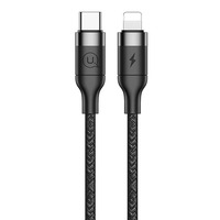Кабель Usams US-SJ350 USB Type-C - Lightning (M/M), 1.2 м, White (SJ350USB02)