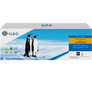 Картридж G&G до HP 136A LJ M211/M212/M236 Black (1150 стор)-чіп без лічильника (G&G-W1360A_NC)