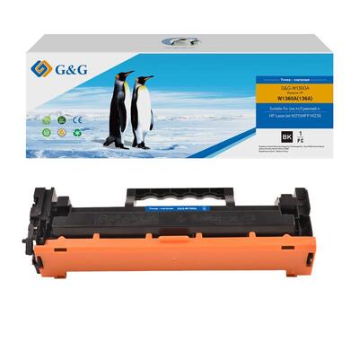 Картридж G&G до HP 136A LJ M211/M212/M236 Black (1150 стор)-чіп без лічильника (G&G-W1360A_NC)