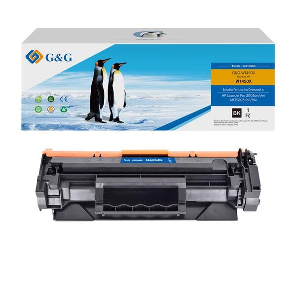 Картридж G&G до HP 145X LJ Pro 3003/3103 Black (3 800 стор) (G&G-W1450X)