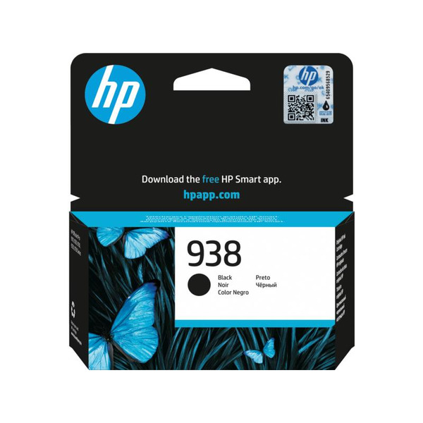 Картридж HP No.938 OfficeJet Pro 9110b/9120/9120b/9130/9130b/9700/9700e Black (12500 стор) (4S6X8PE)