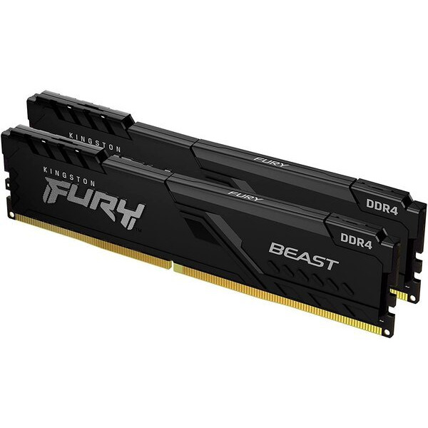 Модуль памяти DDR4 2x8GB/3600 Kingston Fury Beast Black (KF436C17BBK2/16)