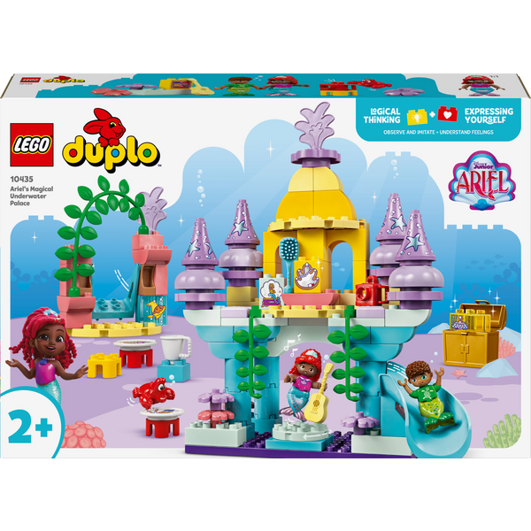 Конструктор LEGO DUPLO Disney Очаровательный подводный дворец Ариэль 10435