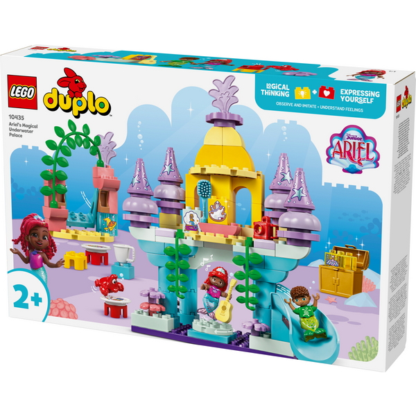 Конструктор LEGO DUPLO Disney Очаровательный подводный дворец Ариэль 10435