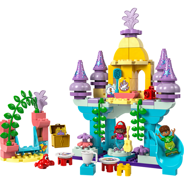 Конструктор LEGO DUPLO Disney Очаровательный подводный дворец Ариэль 10435