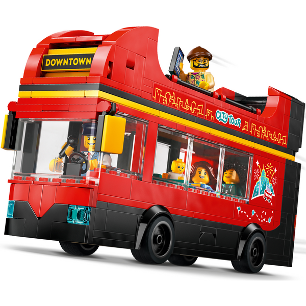Конструктор LEGO 60407 City Червоний двоповерховий екскурсійний автобус