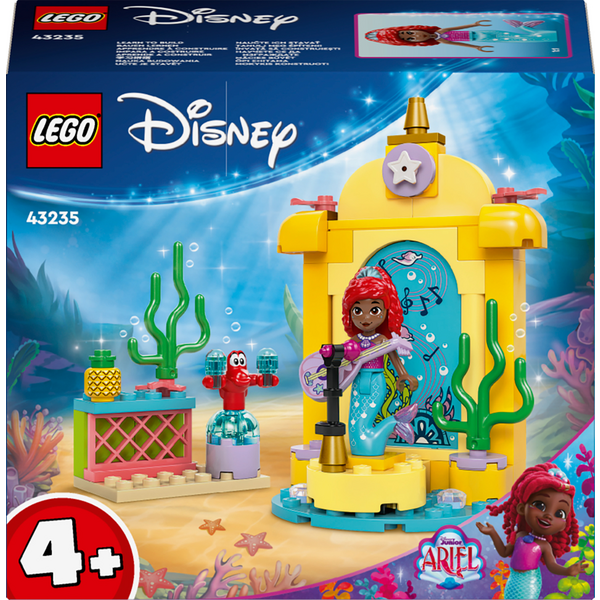 Конструктор LEGO 43235 Disney Музична сцена для Аріель