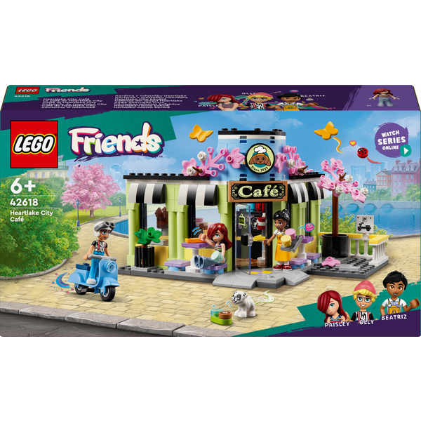 Конструктор LEGO Friends Кав'ярня Хартлейк-Сіті 42618