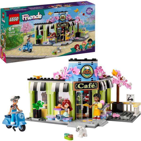 Конструктор LEGO Friends Кав'ярня Хартлейк-Сіті 42618