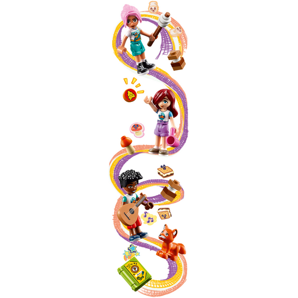 Конструктор LEGO Friends Затишні будиночки у пригодницькому таборі 42624