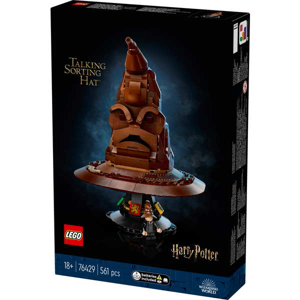 Конструктор LEGO Harry Potter Балакучий сортувальний капелюх 561 деталь (76429)
