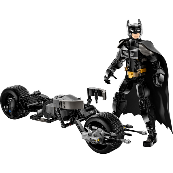 Конструктор LEGO Batman Фігурка Бетмена для складання та бетцикл 76273