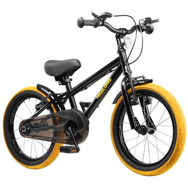 Детский велосипед Miqilong ST 16 черный