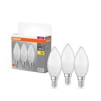 Набір ламп 3шт OSRAM LED E14 4.9Вт 2700К 470Лм B40