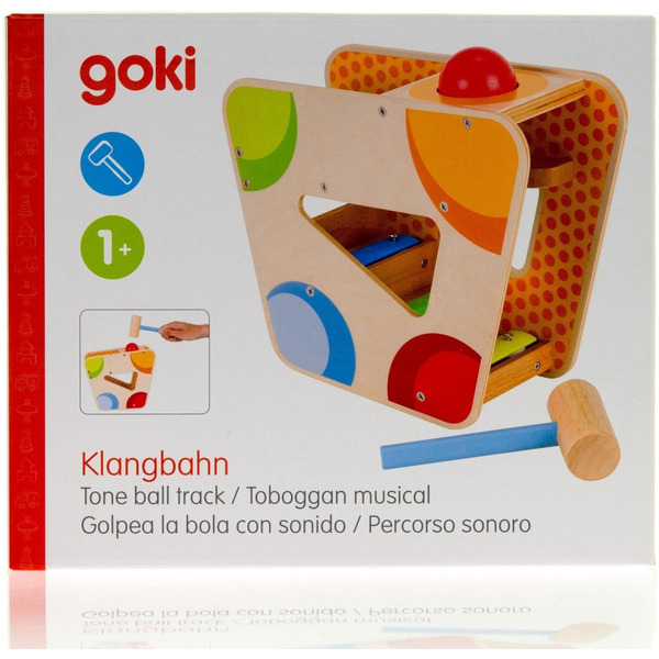Сортер с молоточком goki Музыкальный шар (58521)