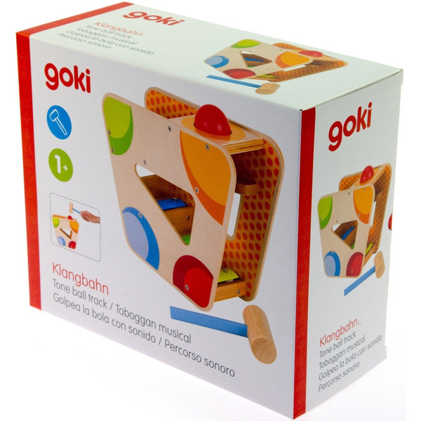 Сортер с молоточком goki Музыкальный шар (58521)
