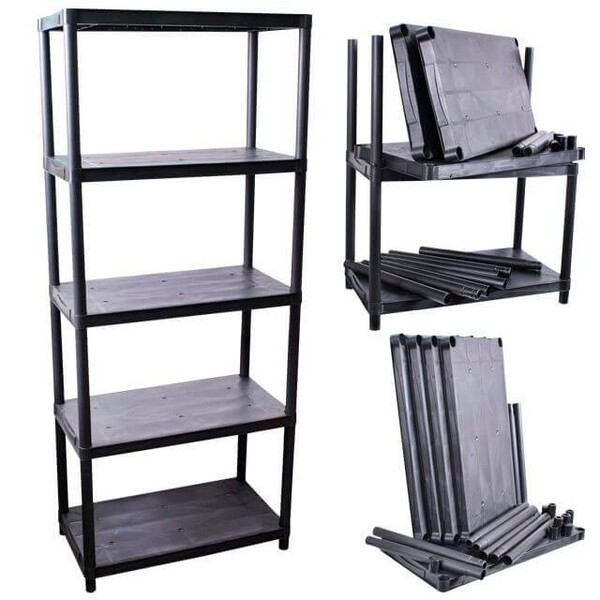 Стелаж 28 710*380*1713 мм, 5 полиць INTERTOOL BX-7028